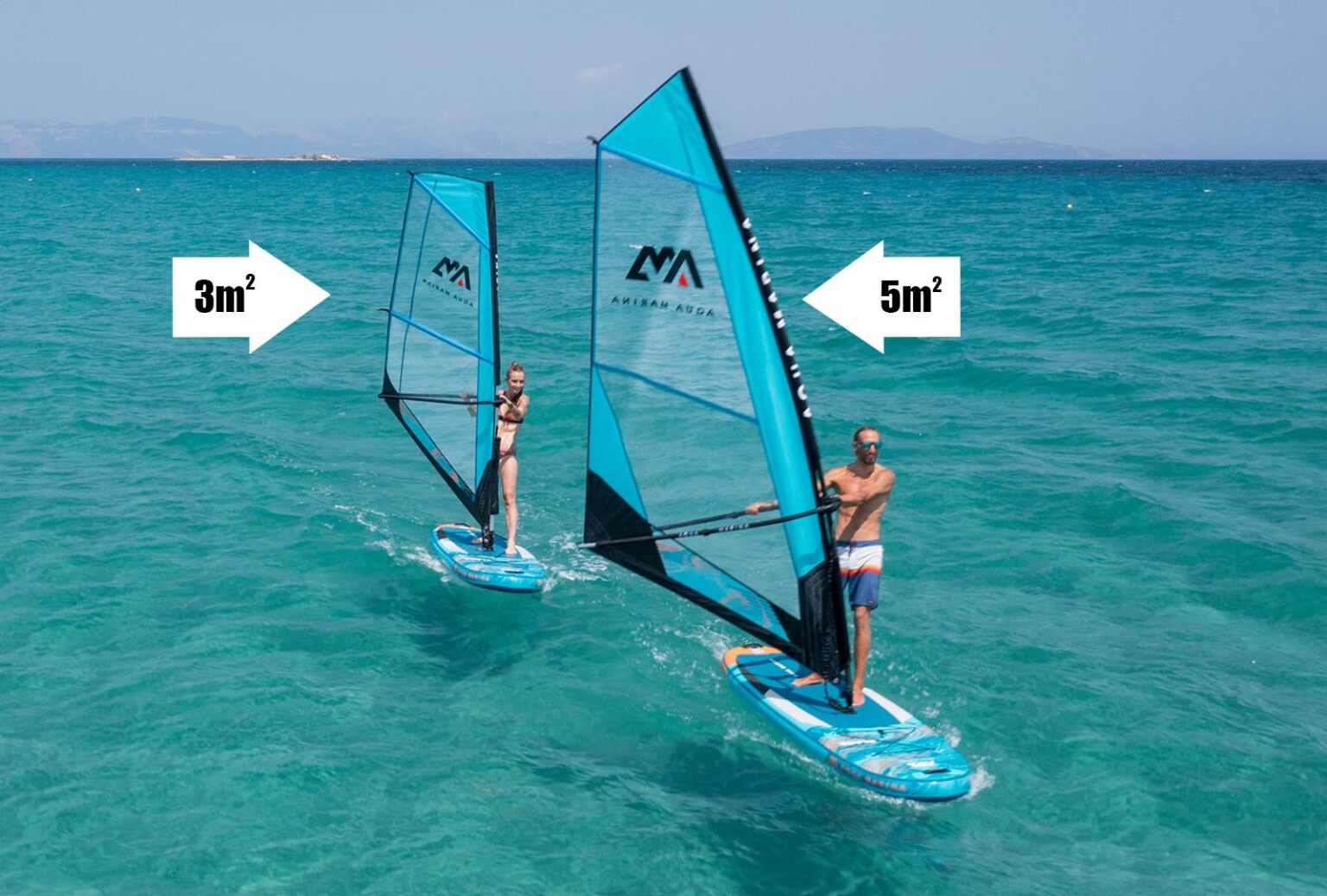 SURF & WINDSURF Blade Sail Rig Package 3m² Sail Rig Aquamarina.eu