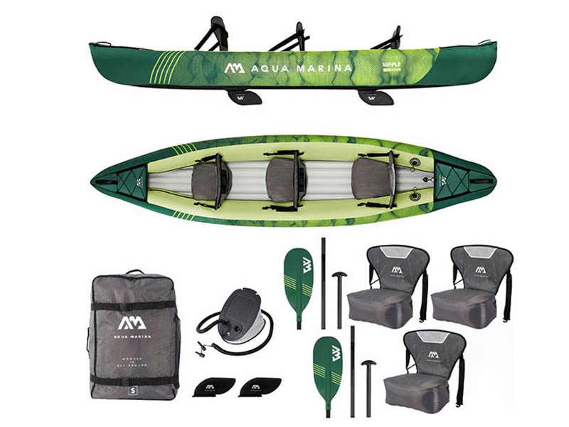 Ripple-370 Recreational Canoe - 3 person 12´2" – Bild 7