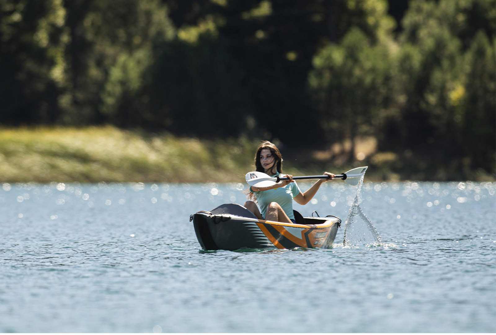 Tomahawk AIR-C 478 3-person DWF High-end Kayak Canoe 15`8" – Bild 9